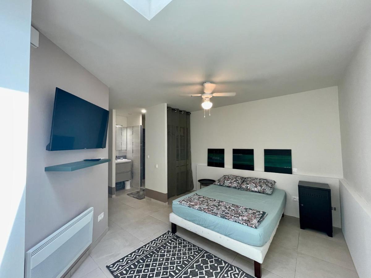 Appartement Souplex Jardin Proche Autoroute, Plages Et Attractions, Wifi - Tv, Calme Bessan Zewnętrze zdjęcie